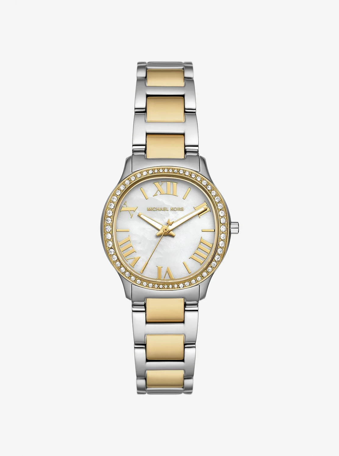 Michael Kors SAGE パヴェ 2tone ウォッチ ミニ