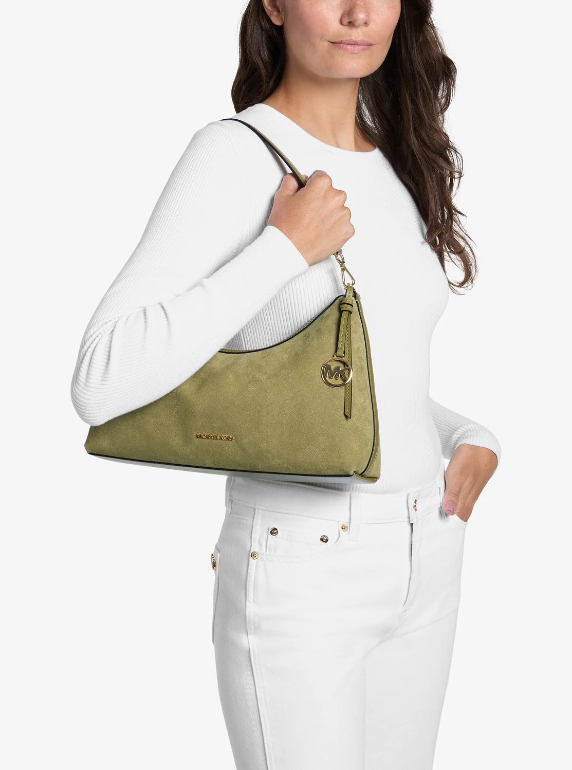 Michael Kors SAMMY レザー コンバーチブル ショルダーバッグ ミディアム - Image 4