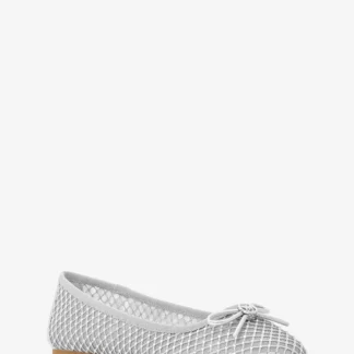 Michael Kors SAVANNAH エンベリッシュ メッシュ バレエシューズ
