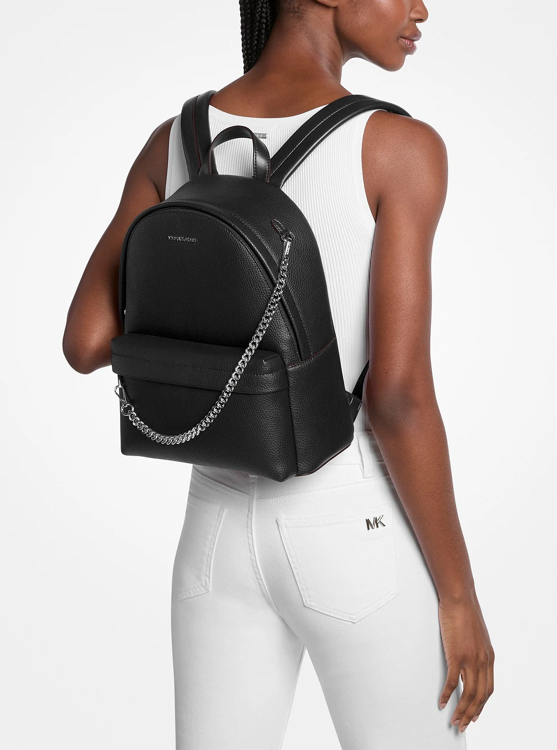Michael Kors SLATER チェーン バックパック ミディアム - Image 4