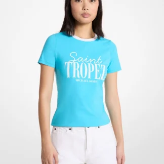 Michael Kors ST. TROPEZ ストレッチ コットン Tシャツ