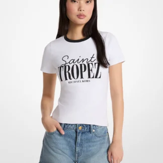 Michael Kors ST. TROPEZ ストレッチ コットン Tシャツ