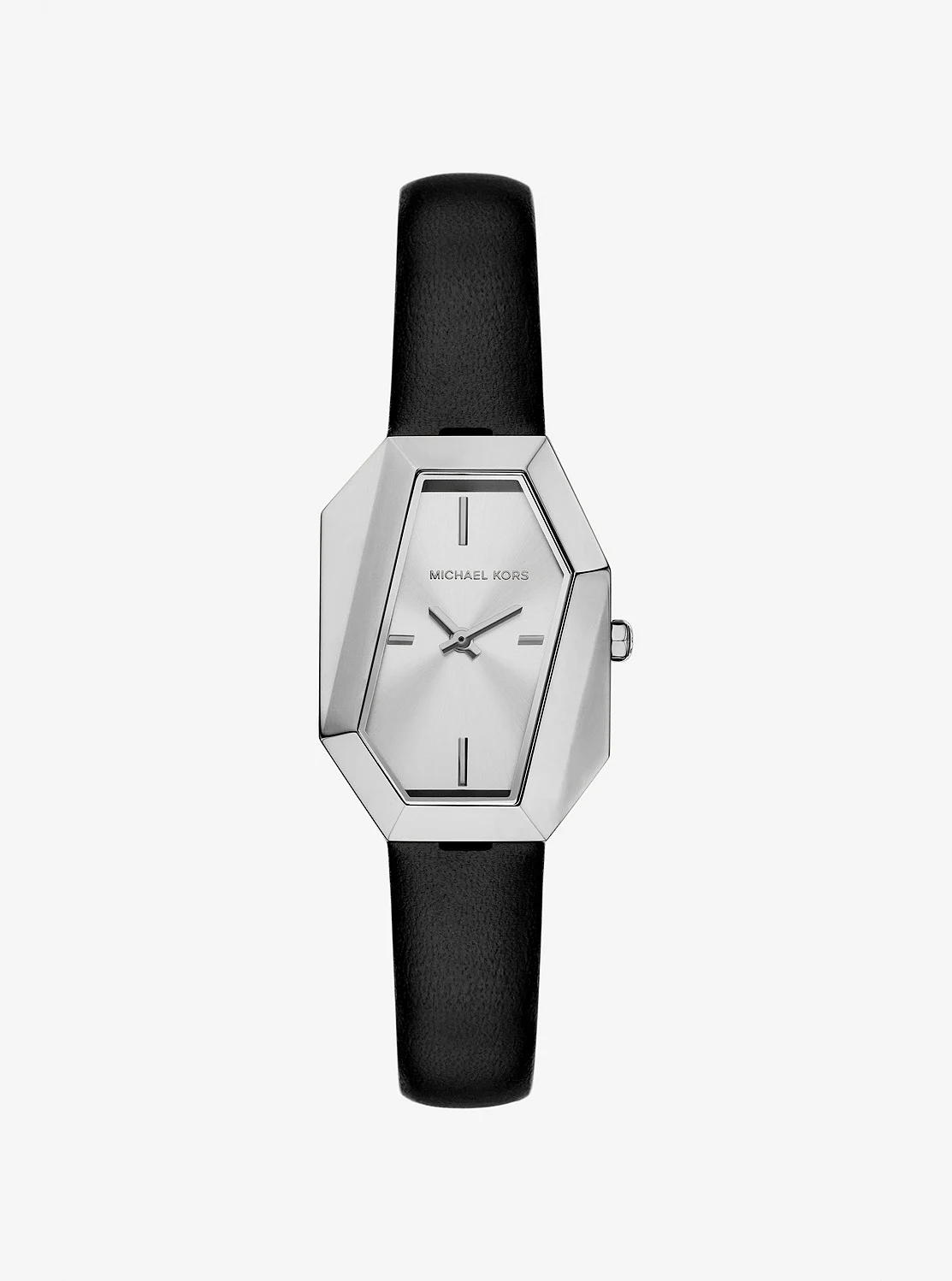 Michael Kors SURI シルバートーン レザー ウォッチ
