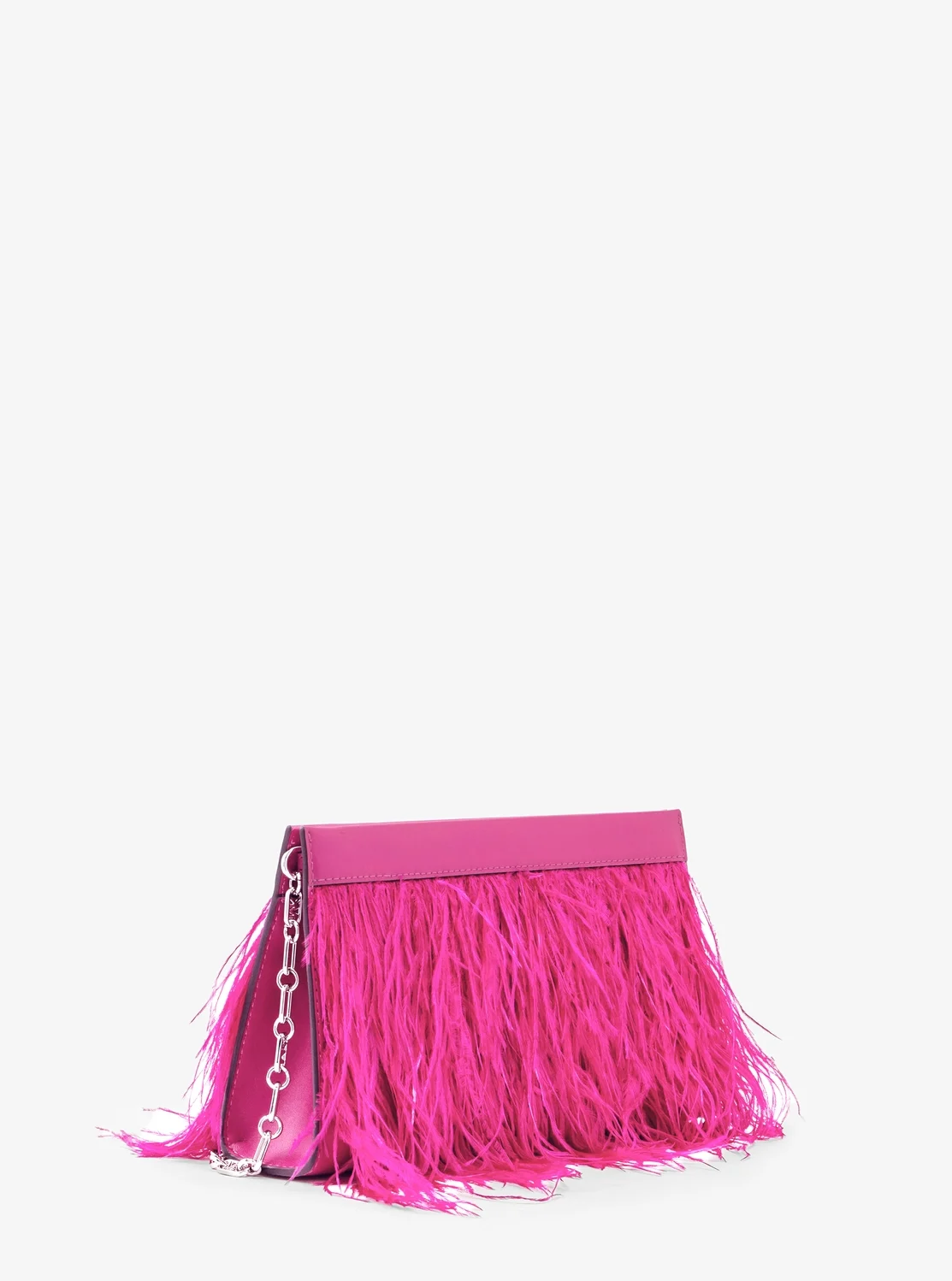 Michael Kors TABITHA フェザー レザー クラッチ ラージ - Image 3