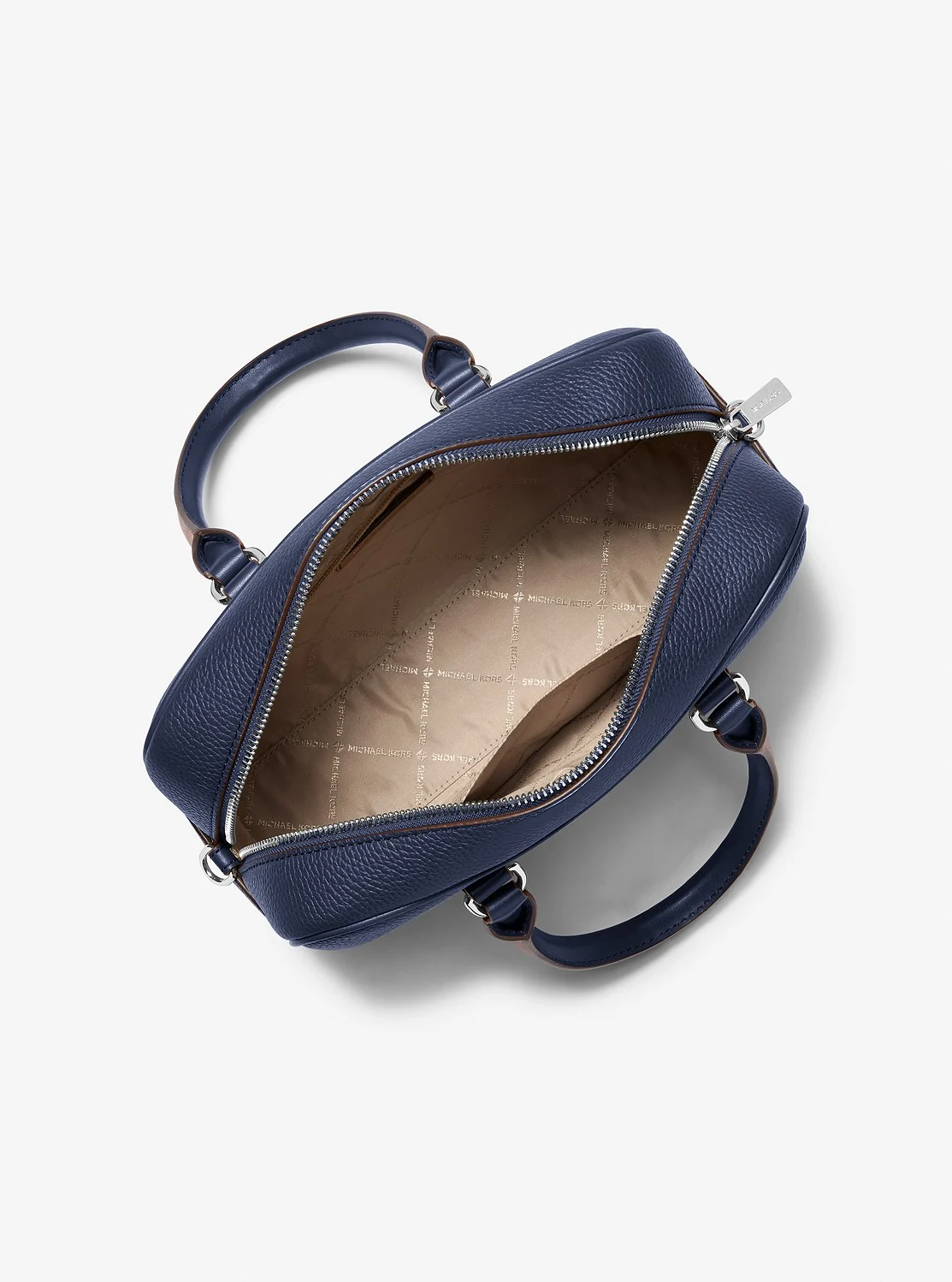 Michael Kors THOMPSON ぺブル レザー ダッフル サッチェル ミディアム - Image 2