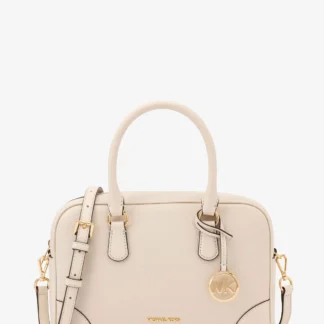 Michael Kors THOMPSON ぺブルレザー ダッフル サッチェル ミディアム