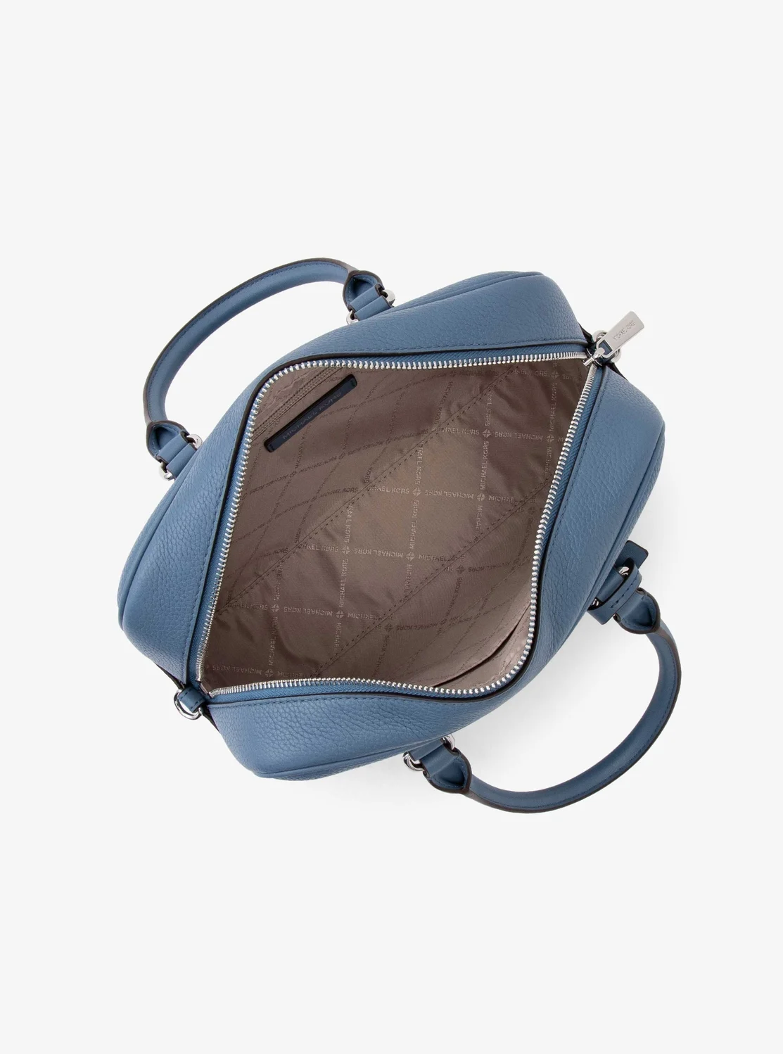 Michael Kors THOMPSON ぺブルレザー ダッフル サッチェル ミディアム - Image 2