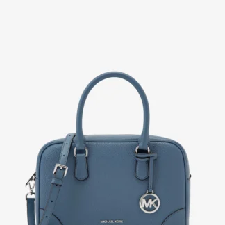 Michael Kors THOMPSON ぺブルレザー ダッフル サッチェル ミディアム