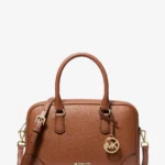 Michael Kors THOMPSON ぺブルレザー ダッフル サッチェル ミディアム