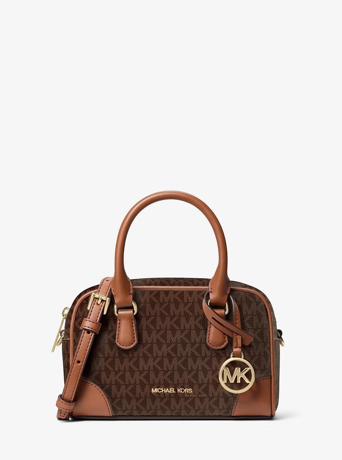 Michael Kors THOMPSON サッチェル クロスボディ エクストラスモール - MKシグネチャー