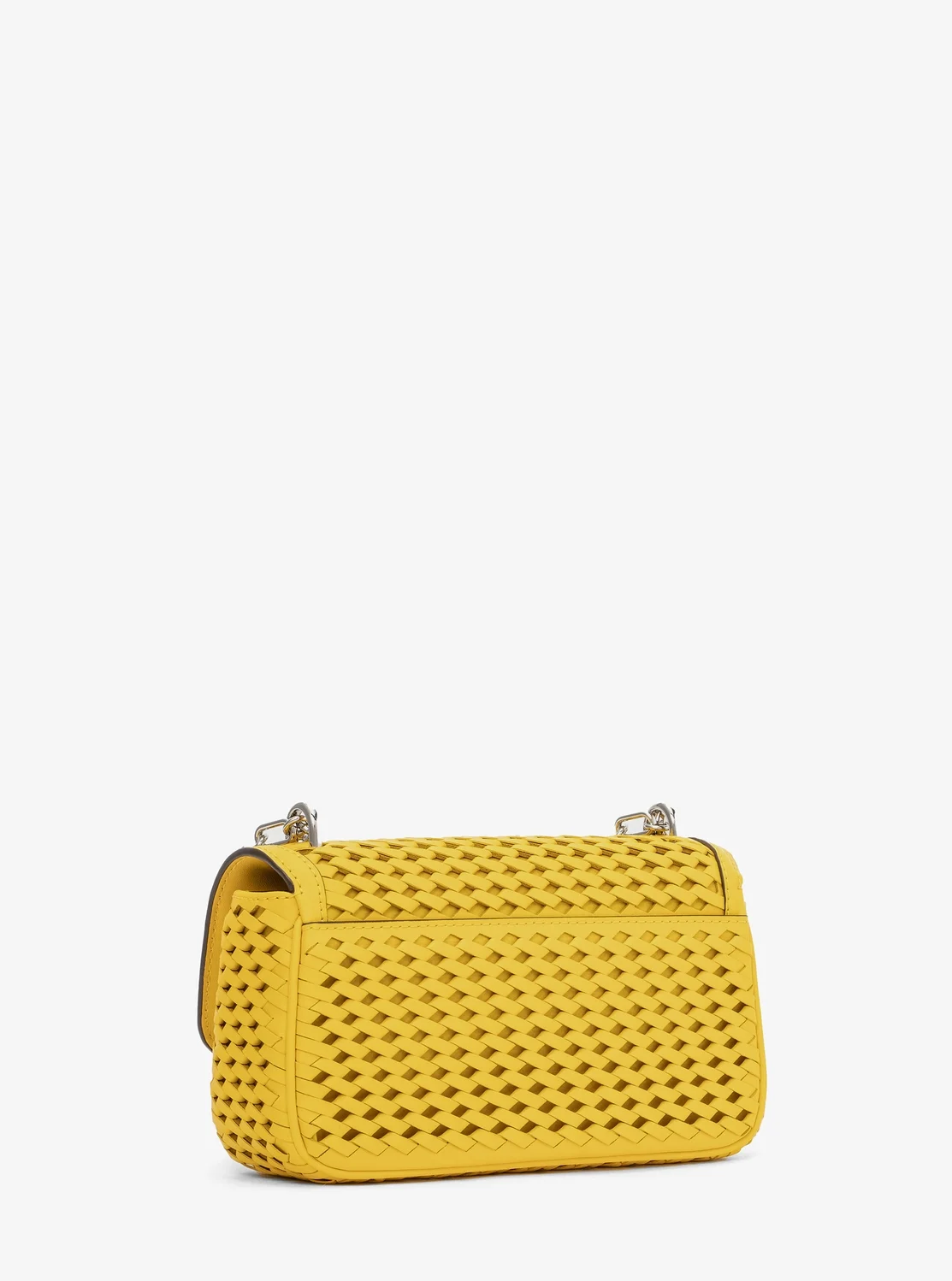Michael Kors TRIBECA ウーヴン レザー ショルダー スモール - Image 3