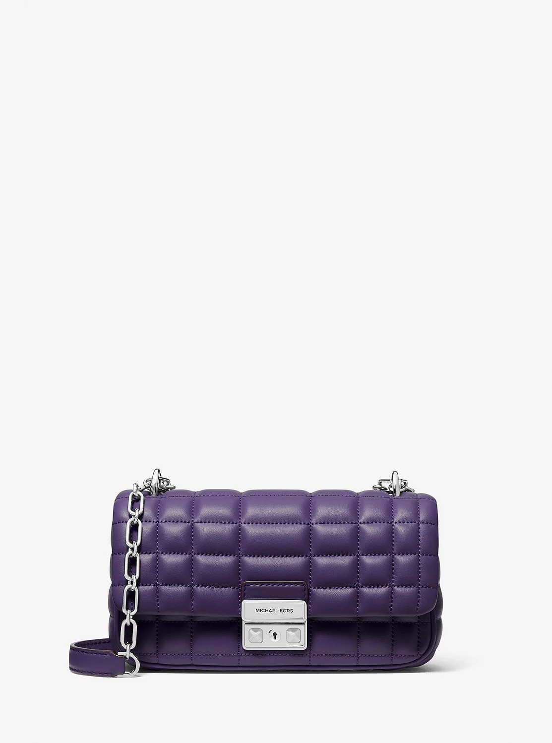 Michael Kors TRIBECA キルテッドレザー ショルダー スモール