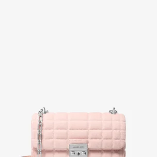 Michael Kors TRIBECA キルト デニム ショルダー スモール