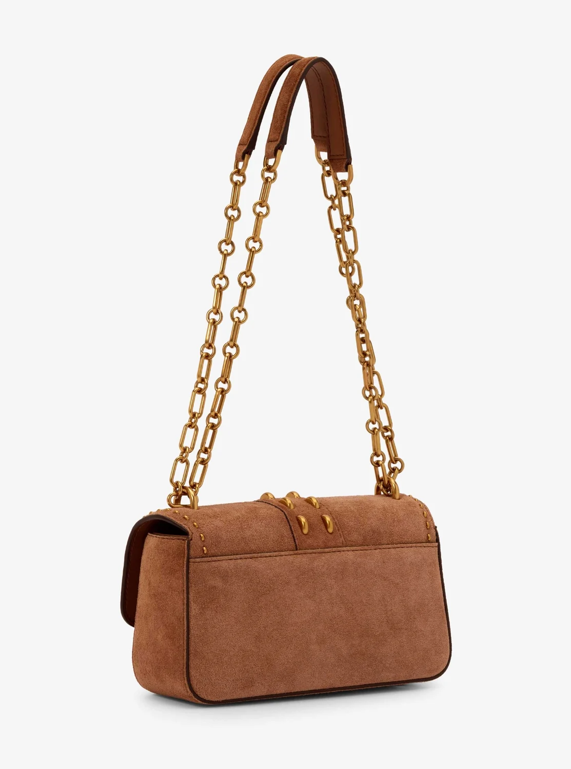 Michael Kors TRIBECA スタッズ スエード チェーン ショルダー スモール - Image 3