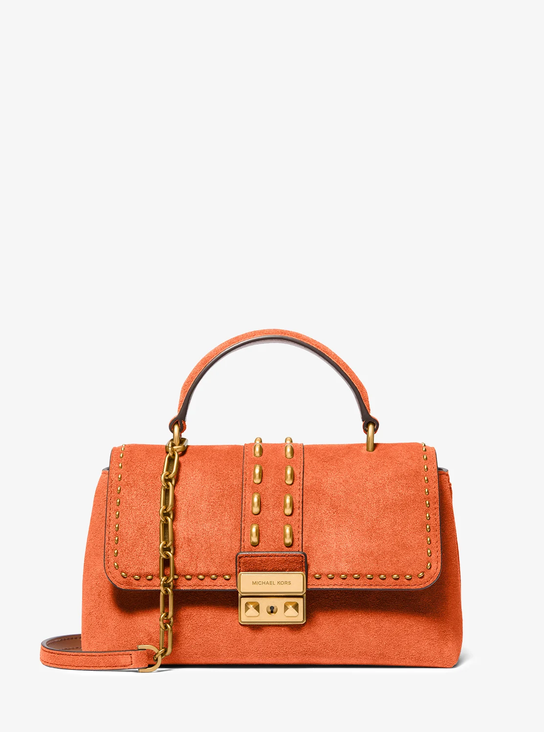 Michael Kors TRIBECA レザー サッチェル ミディアム