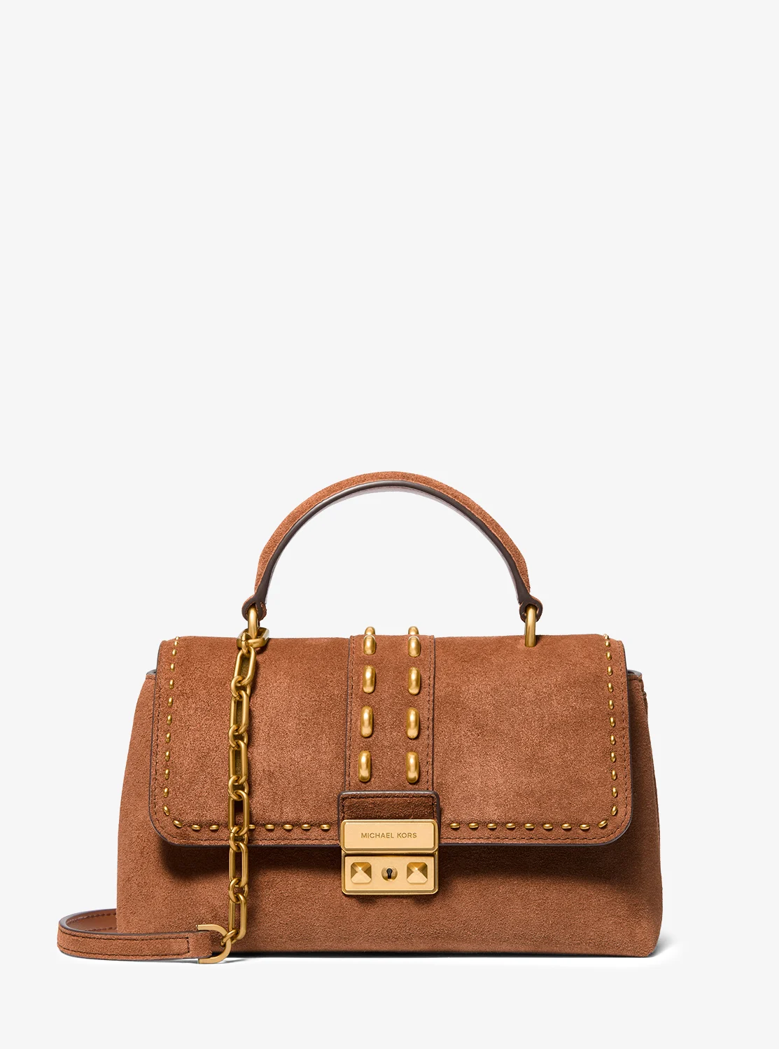 Michael Kors TRIBECA レザー サッチェル ミディアム