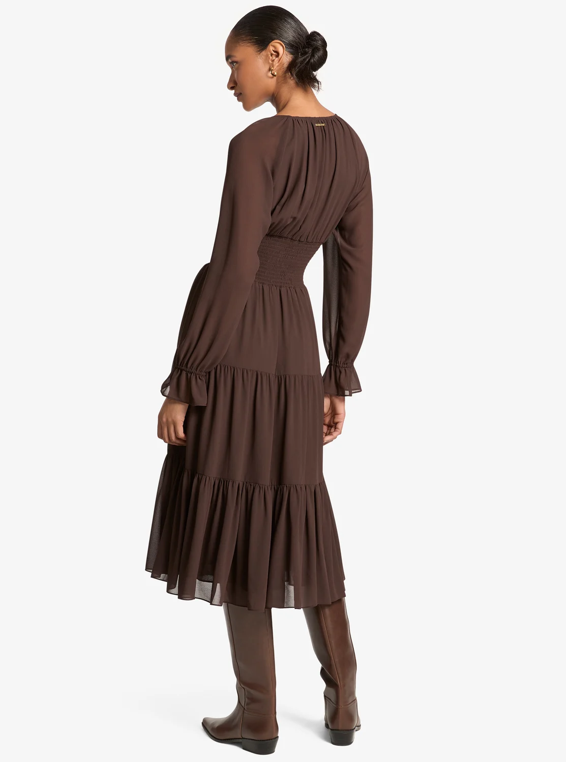 Michael Kors Vネック ミディドレス - Image 2