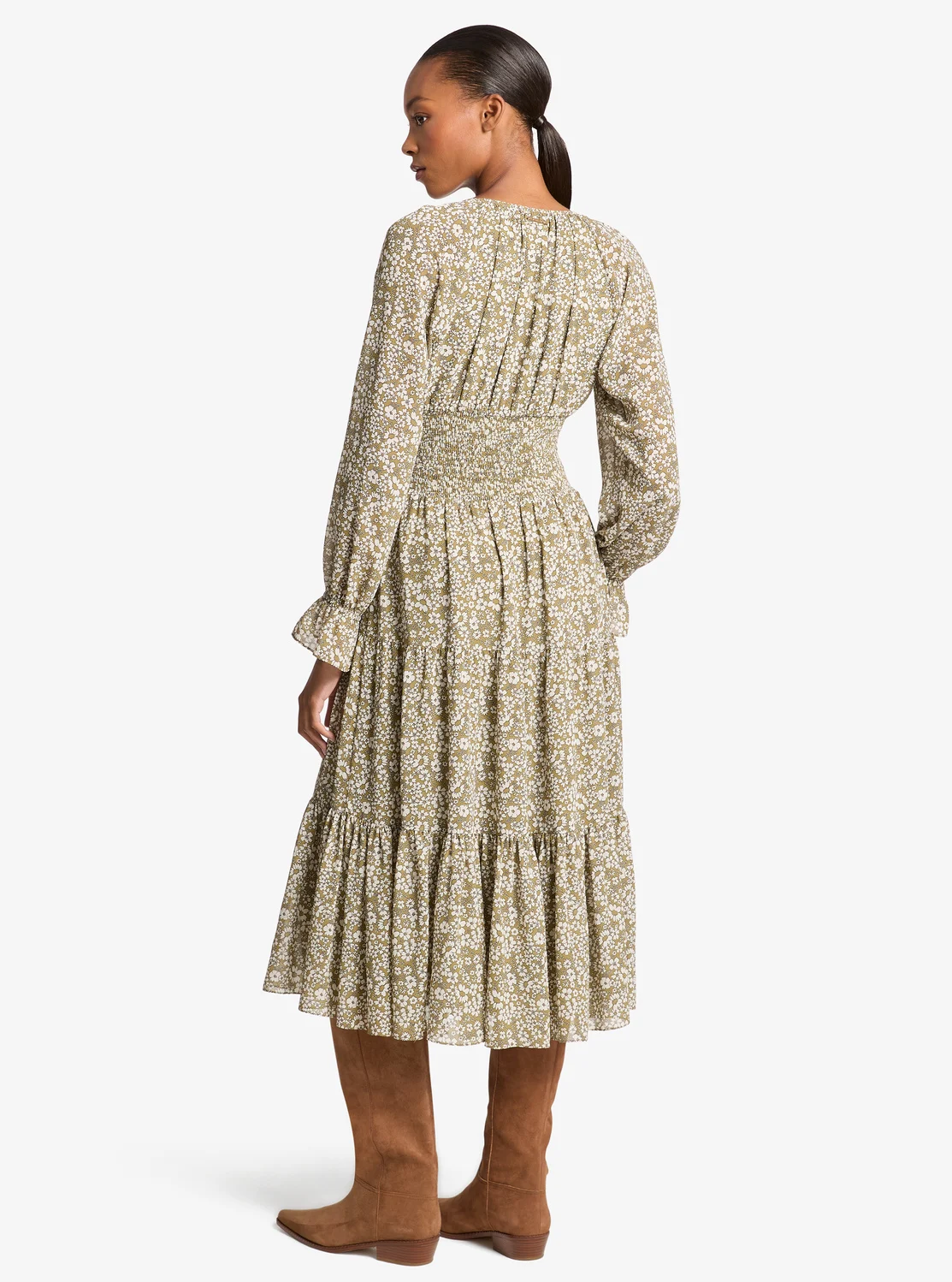 Michael Kors Vネック ミディドレス - Image 2