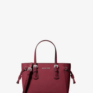 Michael Kors VOYAGER ぺブルレザー コンバーチブル クロスボディバッグ エキストラスモール