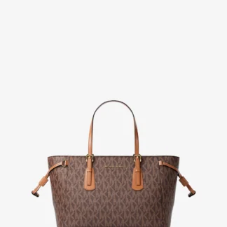 Michael Kors VOYAGER コンバーチブル トップジップ トート エクストラスモール - MKシグネチャー