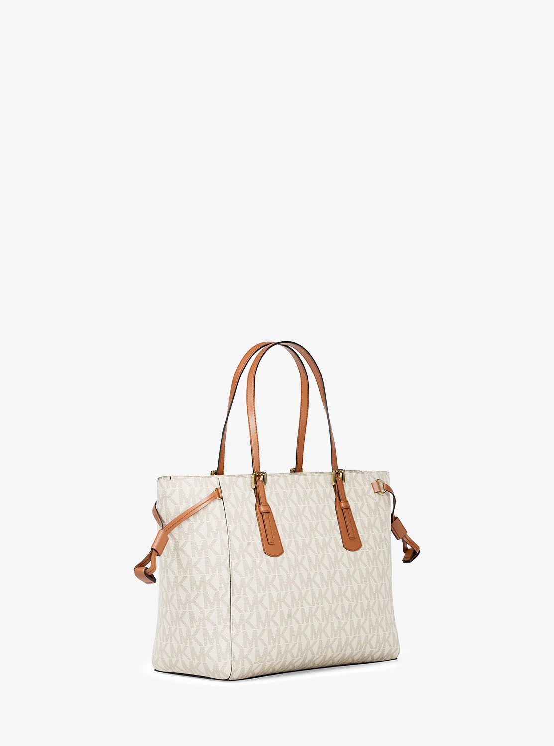 Michael Kors VOYAGER コンバーチブル トップジップ トート エクストラスモール - MKシグネチャー - Image 3