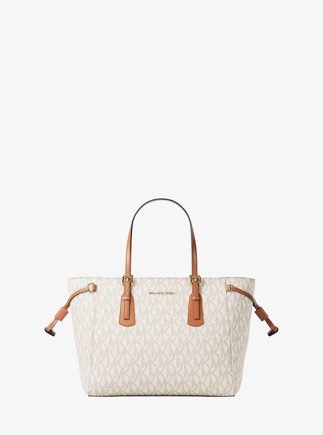 Michael Kors VOYAGER コンバーチブル トップジップ トート エクストラスモール - MKシグネチャー