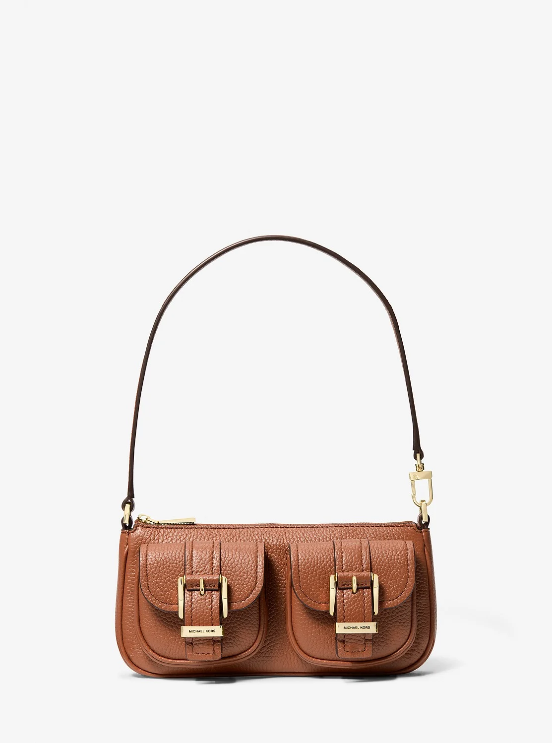 Michael Kors ZOE ぺブルレザー ポシェット ショルダー スモール