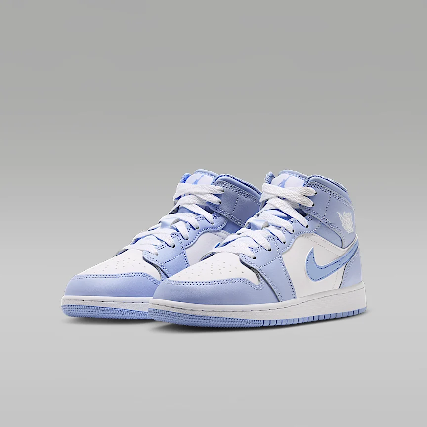 NIKE エア ジョーダン 1 MID — ジュニアシューズ - Image 5