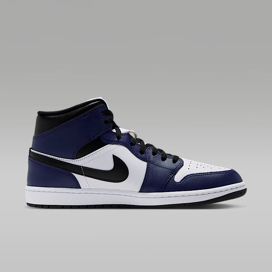NIKE エア ジョーダン 1 MID — メンズシューズ - Image 3