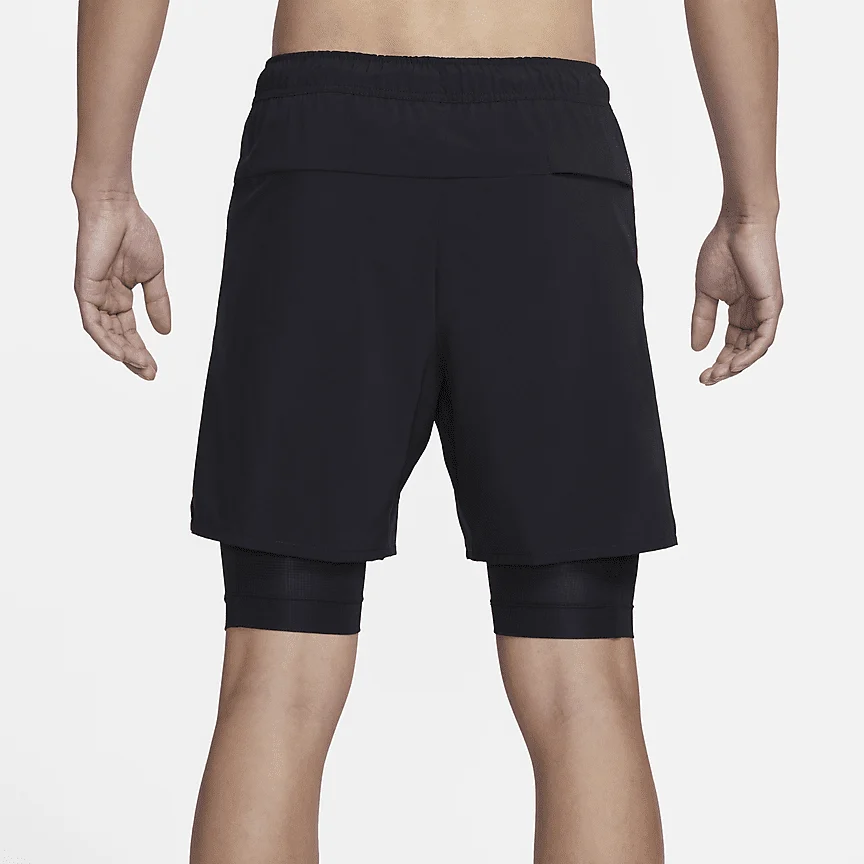 NIKE アンリミテッド — メンズ Dri-FIT 18cm 2イン1 バーサタイル ショートパンツ - Image 3