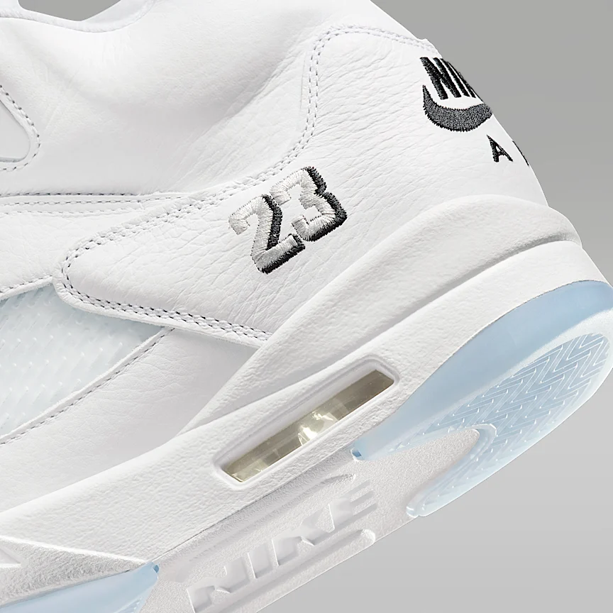 NIKE エア ジョーダン 5 レトロ OG "White Metallic" — メンズシューズ - Image 8