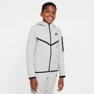 NIKE Sportswear Tech Fleece — Big Kids' Full-Zip Hoodie