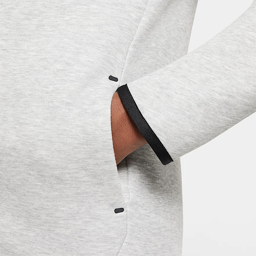NIKE Sportswear Tech Fleece — Big Kids' Full-Zip Hoodie - Image 6