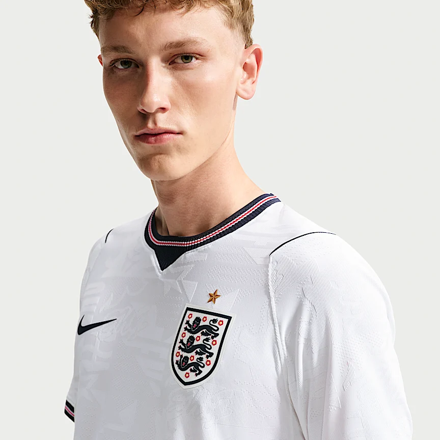 NIKE イングランド ナショナルチーム 2026 マッチ ホーム — メンズ ナイキ Aero-FIT サッカー ユニフォーム トップス - Image 3