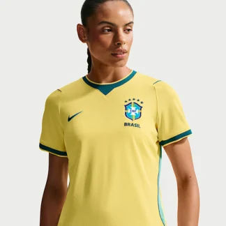 NIKE Brazil National Team 2026 Stadium Home — Women's Nike Dri-FIT Soccer Jersey