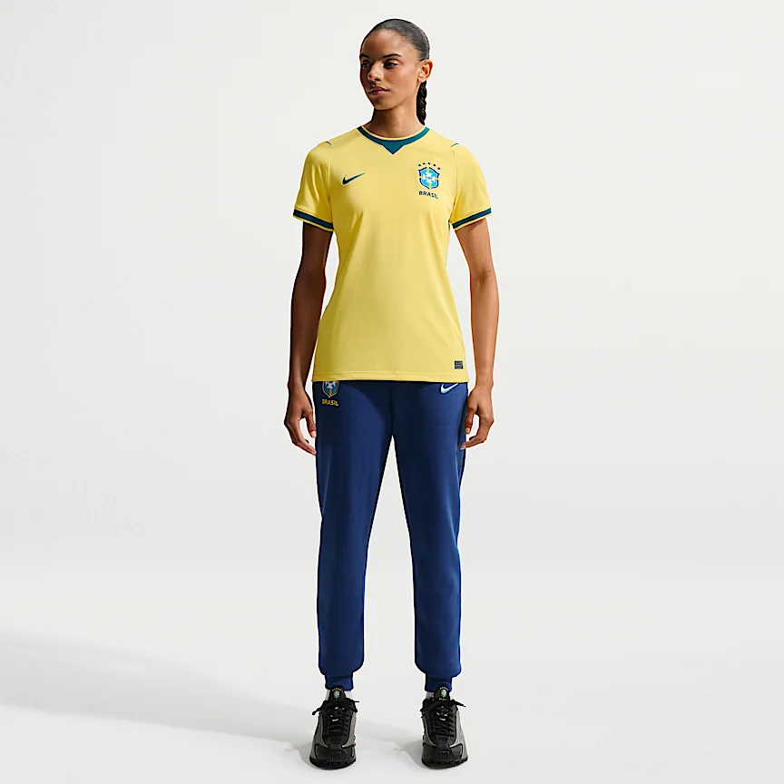 NIKE Brazil National Team 2026 Stadium Home — Women's Nike Dri-FIT Soccer Jersey - Image 4