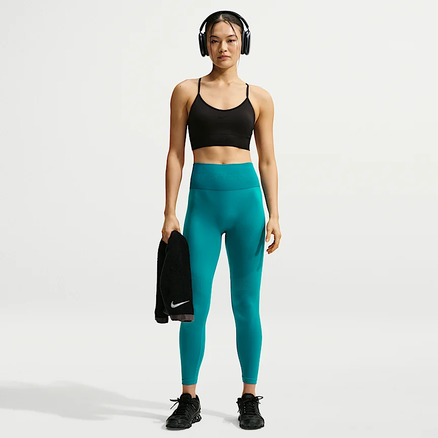 NIKE プロ シームレス — ウィメンズ ハイウエスト アンクル (9分丈) レギンス