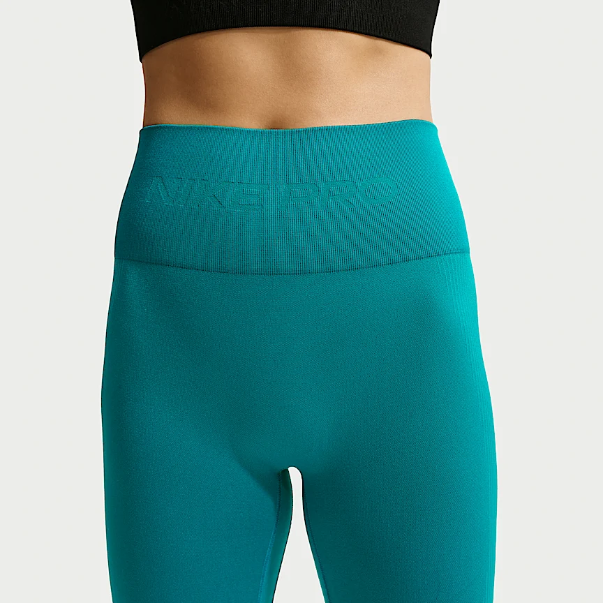 NIKE プロ シームレス — ウィメンズ ハイウエスト アンクル (9分丈) レギンス - Image 2