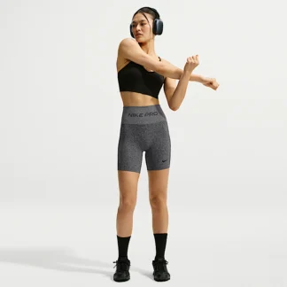 NIKE プロ シームレス — ウィメンズ Dri-FIT ハイウエスト 13cm バイカーショートパンツ