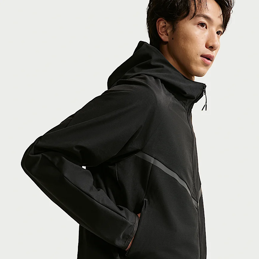 NIKE Tech — メンズ ショリ ニット フルジップ ウィンドランナー ジャケット - Image 3