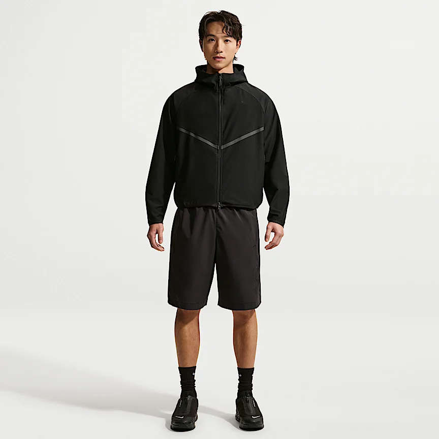 NIKE Tech — メンズ ショリ ニット フルジップ ウィンドランナー ジャケット - Image 4