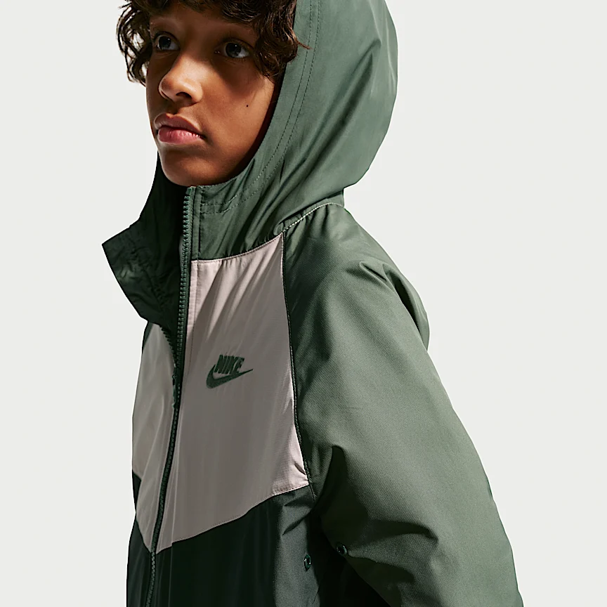 NIKE スポーツウェア ウィンドランナー — ジュニア フーデッド レペル ジャケット - Image 5