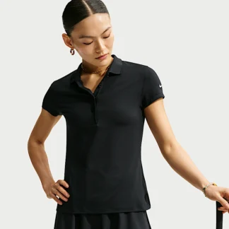 NIKE ゴルフクラブ — ウィメンズ Dri-FIT UV ショートスリーブ ゴルフポロ