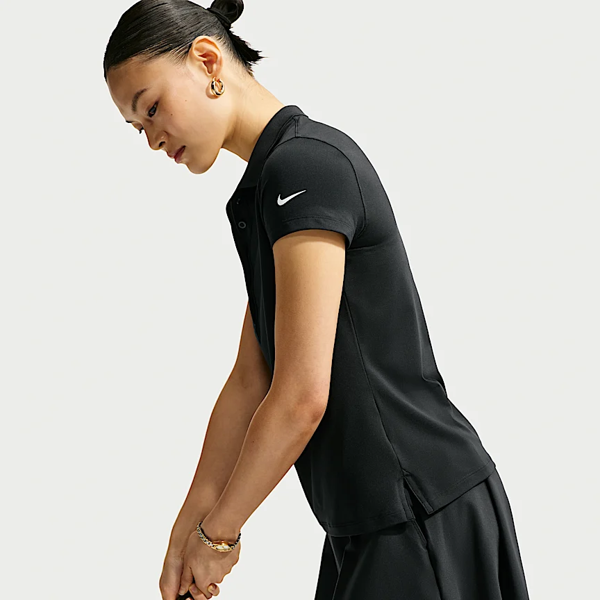 NIKE ゴルフクラブ — ウィメンズ Dri-FIT UV ショートスリーブ ゴルフポロ - Image 3