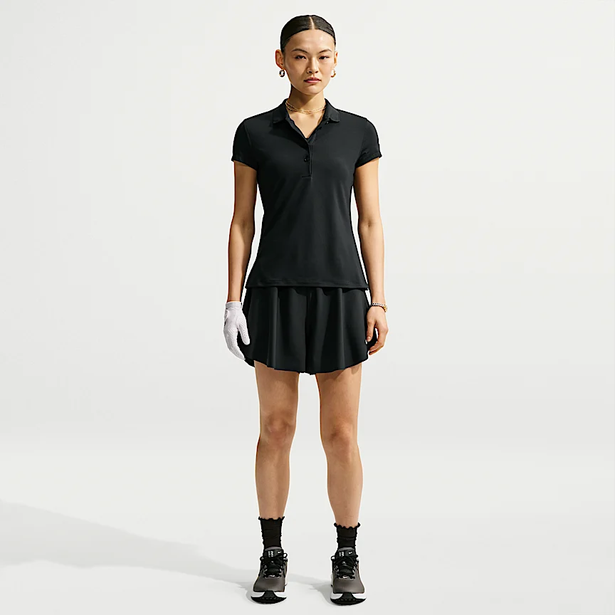NIKE ゴルフクラブ — ウィメンズ Dri-FIT UV ショートスリーブ ゴルフポロ - Image 4