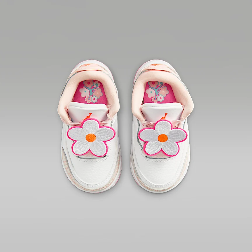 NIKE ジョーダン 3 レトロ — ベビーシューズ - Image 4