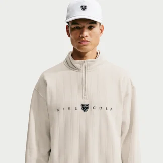 NIKE フェアウェイ フレッシュ — メンズ Therma-FIT オーバーサイズド ハーフジップ ゴルフトップス