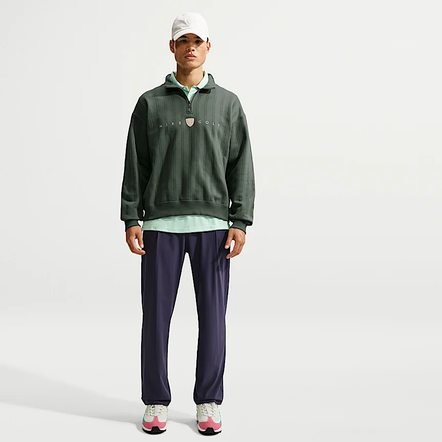 NIKE フェアウェイ フレッシュ — メンズ Therma-FIT オーバーサイズド ハーフジップ ゴルフトップス - Image 4