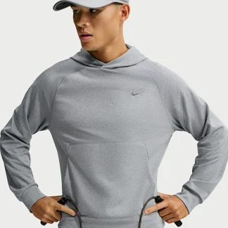 NIKE プライマリー ナノニット — メンズ Dri-FIT UV プロテクション トレーナー パフォーマンスパーカー