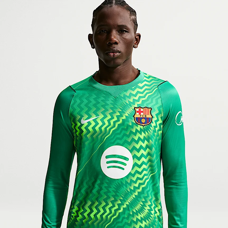 NIKE FC Barcelona 2026/27 Stadium Goalkeeper — Men's Nike Dri-FIT Soccer Replica Jersey